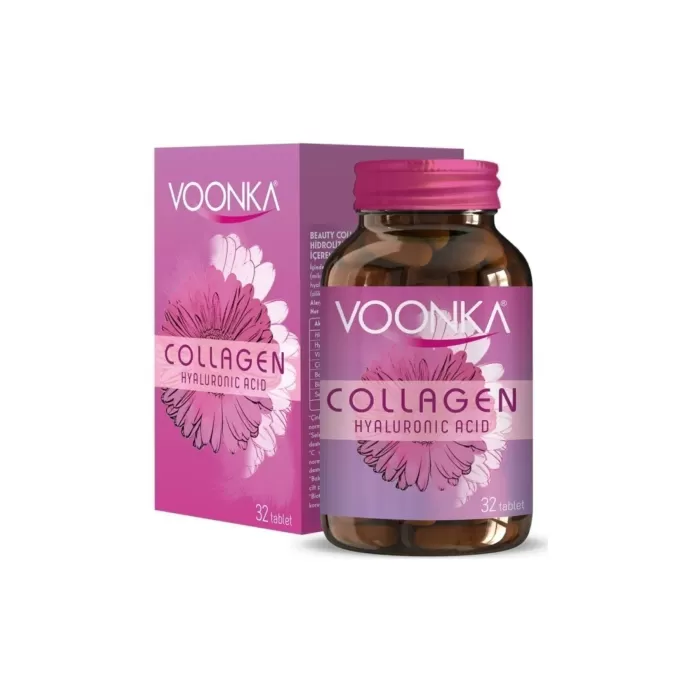 Voonka Collagen Hyaluronic Acid 32 Tablet (32 GÜNLÜK)