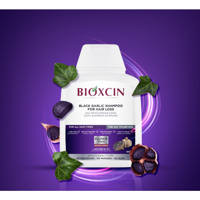 Bioxcin Siyah Sarımsaklı Şampuan