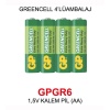 5V KALEM PİL (AA) - GREENCELL 4’LÜ AMBALAJ