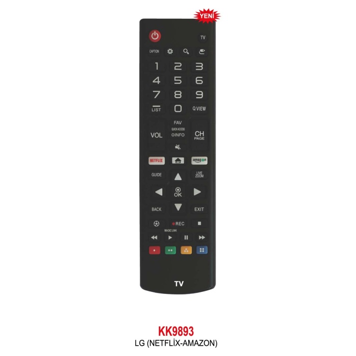 LG (NETFLİX-AMAZON) Lcd KUMANDA