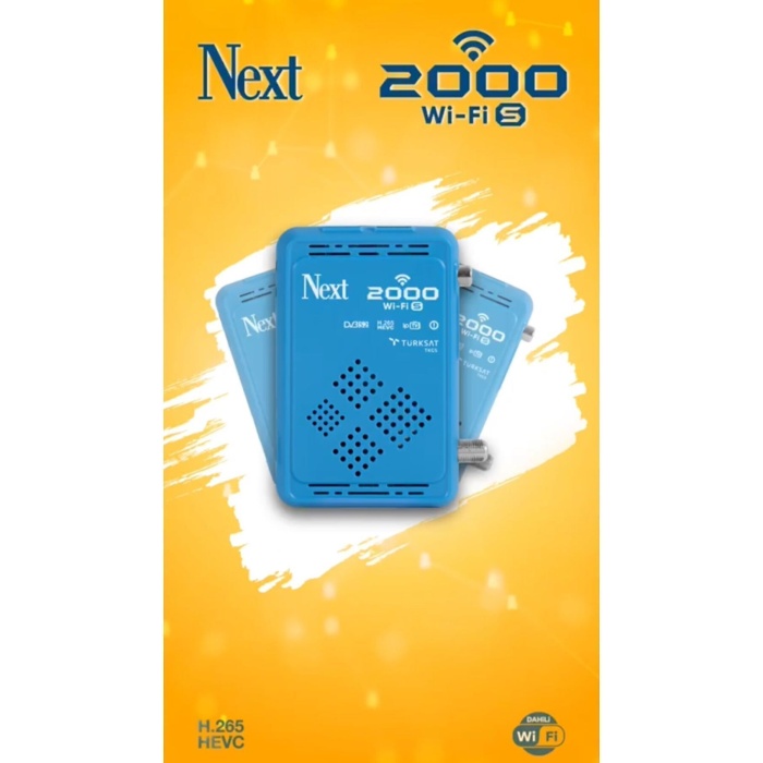 Next 2000 Wifi Çanaklı - Çanaksız Dahili Wi-fi Full Hd Uydu Alıcı