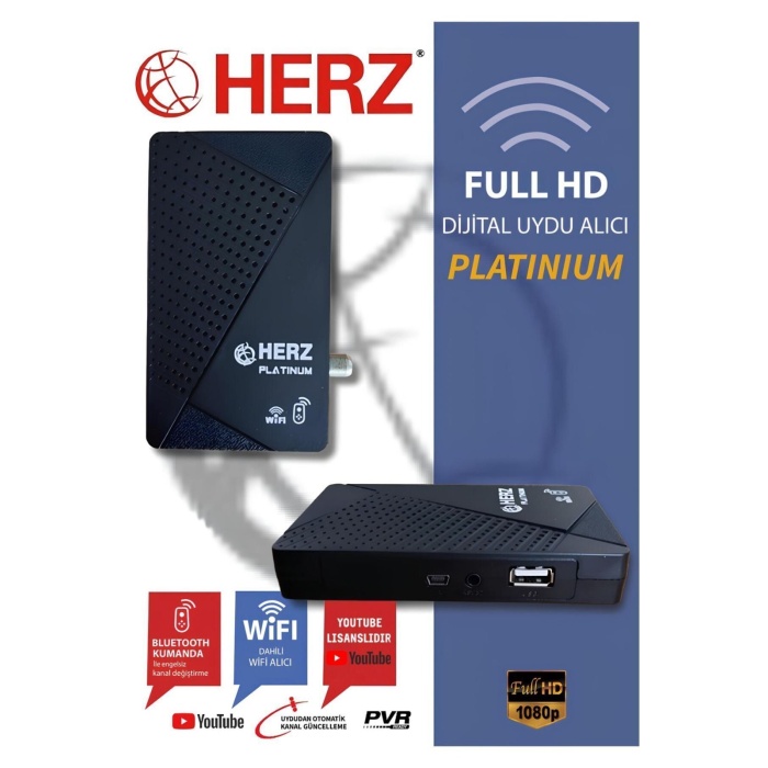 herz Platinium Full HD Uydu Alıcısı