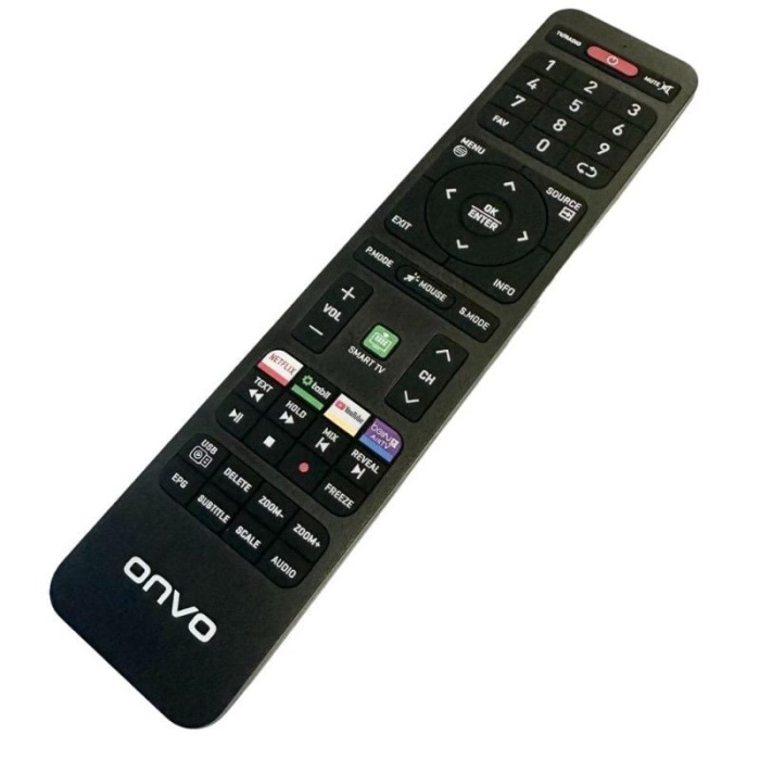 Onvo Bein Netflix Youtube Tuşlu Android Smart Led Tv Orjinal Kumanda