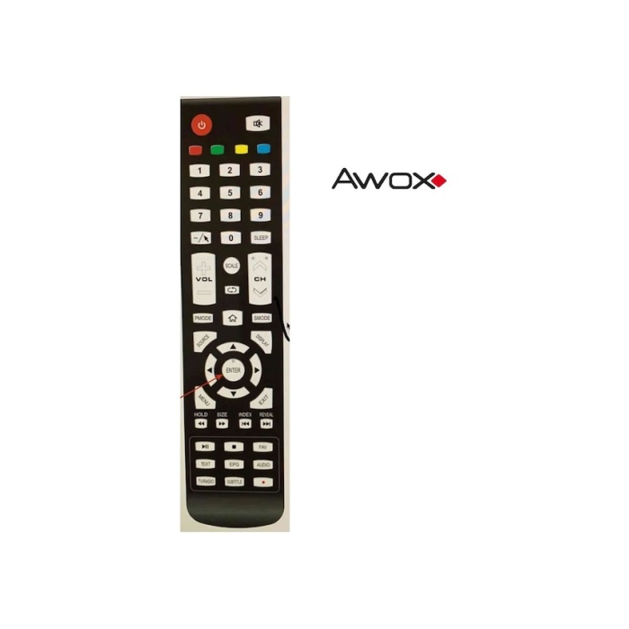 Awox Smart Uydu Alıcılı Led Tv Kumandası