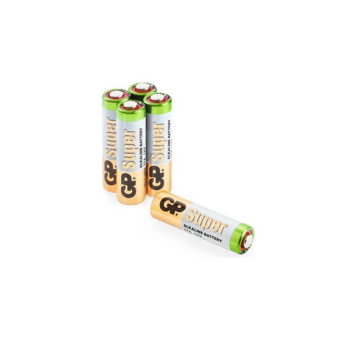 GP Super 27A MN27 12V Alkalin Kartela Pil 5li