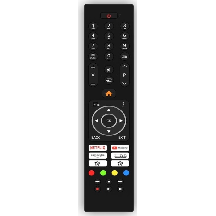 REGAL 55R754UA9SE Android Tv Kumanda-Mikrofonsuz