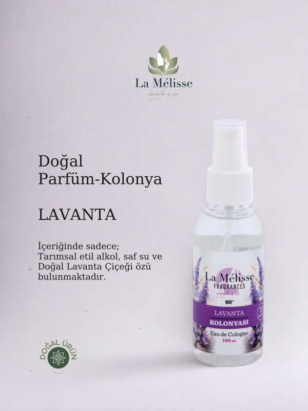 Doğal Lavanta Çiçeği Kolonyası 100 ml