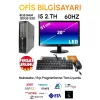 HP OFİS BİLGİSAYAR TAKIMI + HP 8200 I5 2.NESİL + 8GB RAM + 120SSD + 20INCH LED MONİTÖR (YENİLENMİŞ)