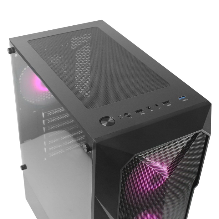 R11 Atx Gaming Kasa 4 Rgb Fan Butondan Değişebilen Modlar