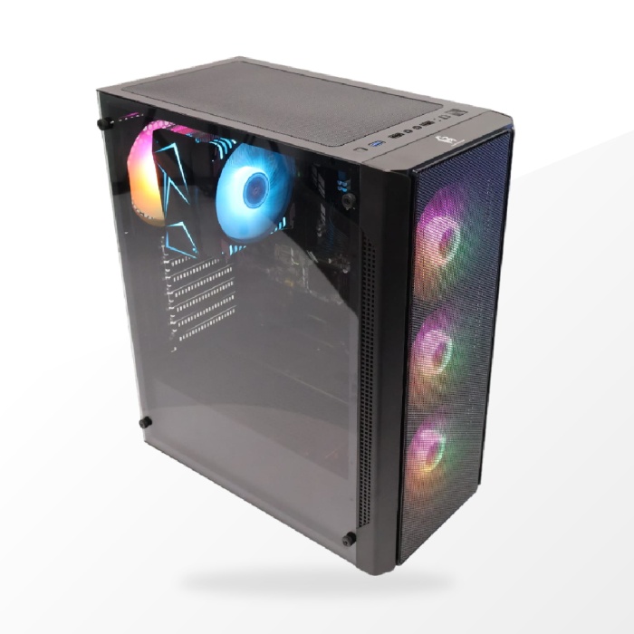 R12 Rainbow 4 Fanlı ATX Gaming Kasa