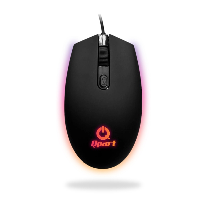 Qpart QM-101 USB Rainbow Mouse