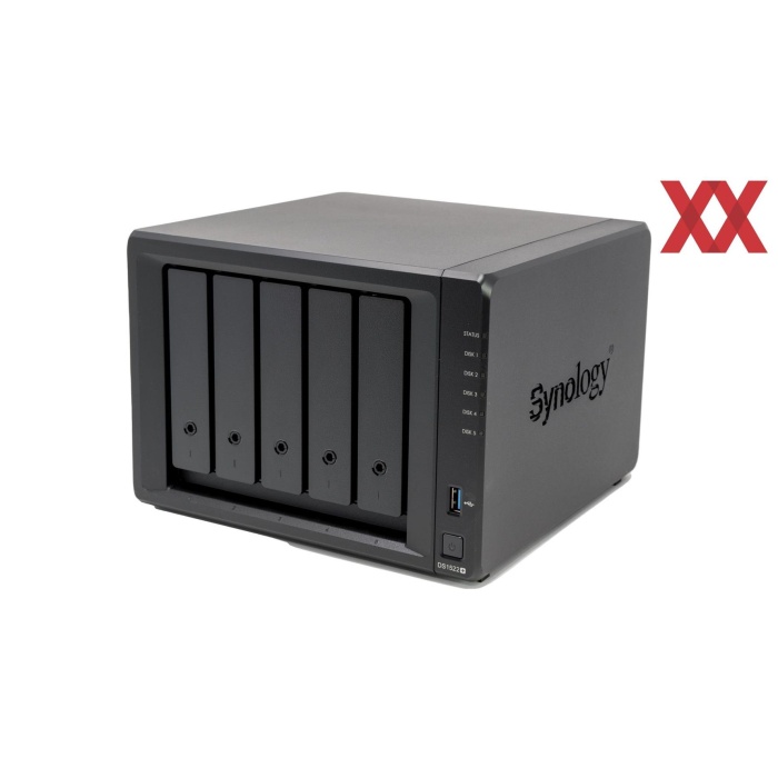 Synology DS1522+ 5 Yuvalı NAS Depolama Ünitesi