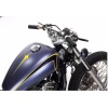 CHOPPER HARLEY CAFE RACER - EĞİK GIDON - 25MM - KROM -