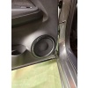 NISSAN JUKE YENI KASA F16 ÖN-ARKA KAPI SPEAKER ÇERÇEVE KAPAK SET 4 LÜ ADET - KARBON