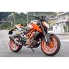 KTM DUKE 125 250 390 MONO KAPAK SELE 2017-2023 SİYAH