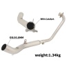 ZONTES ZT 125 HEADERS - PASLANMAZ ÇELİK - 2021 SONRASI