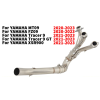 YAMAHA MT09 HEADERS 2020 MODEL VE SONRASI - ALT EGZOS