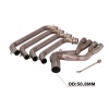 GERÇEK TITANYUM HONDA CB CBR 650 R F HEADERS 2014 - 2022- ALT