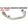 YAMAHA XMAX HEADERS 2017 - 2023 SENSÖRLÜ - PASLANMAZ ÇELİK