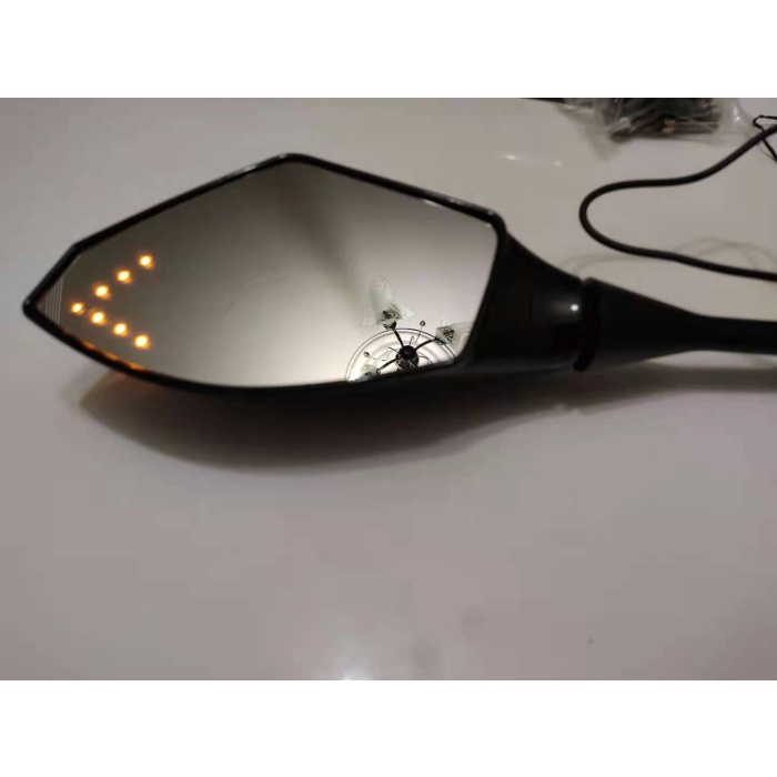 MOTOSİKLET İÇ DIŞ LED SİNYAL AYNA - HONDA CBR 125 - 250 , PULSAR RS