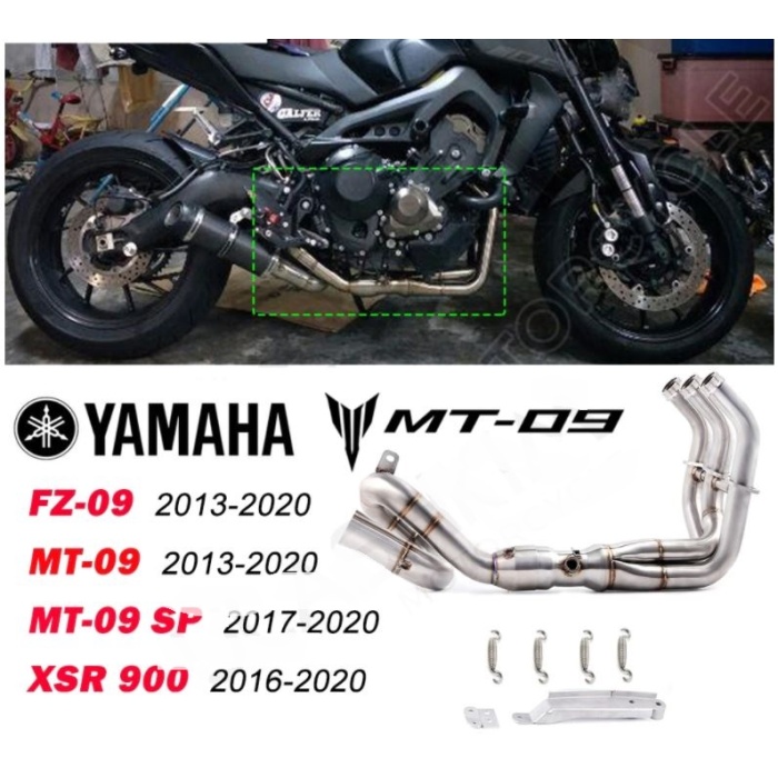 YAMAHA MT09 FZ09 XSR900 SALYANGOZLU HEADERS