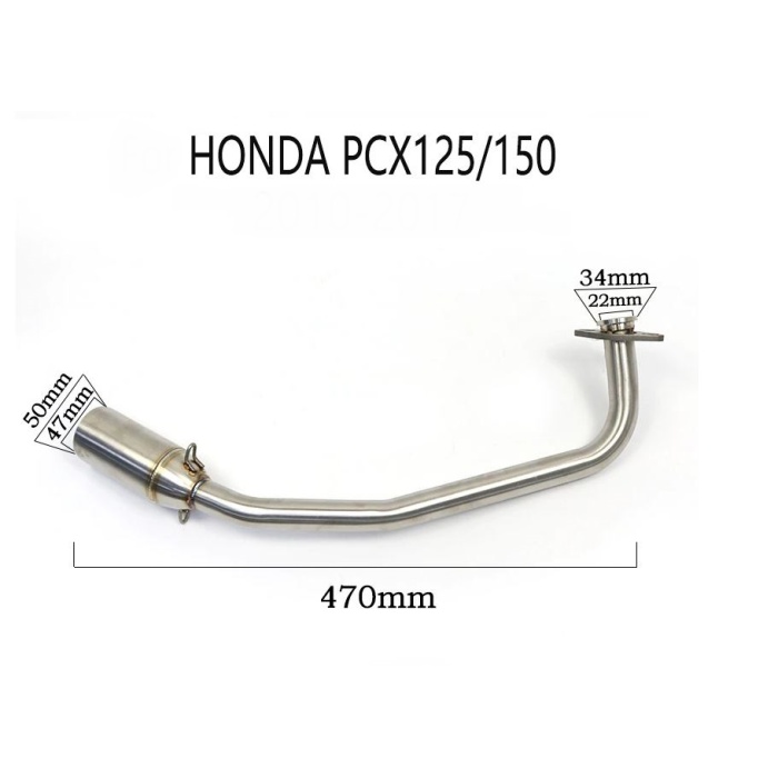 HONDA PCX 125 150 HEADERS 2017 -2020