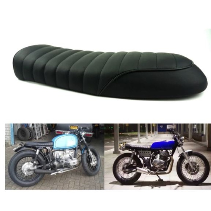 BOBBER HARLEY CG CAFE RACER CUSTOM SELE KAHVE RENGI BOY ÇIZGILİ