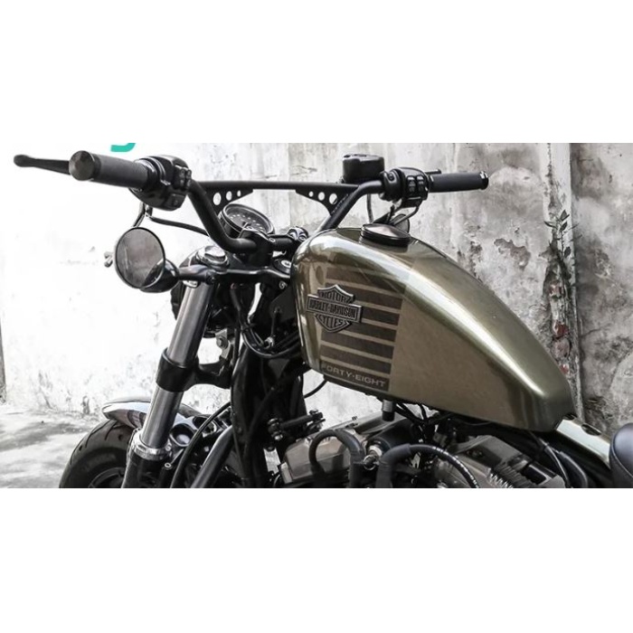 HARLEY CHOPPER GIDON - 22MM -SIYAH