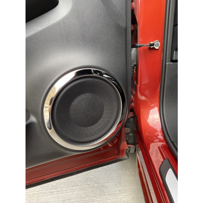 NISSAN JUKE YENI KASA F16 ÖN-ARKA KAPI SPEAKER ÇERÇEVE KAPAK SET 4 LÜ ADET