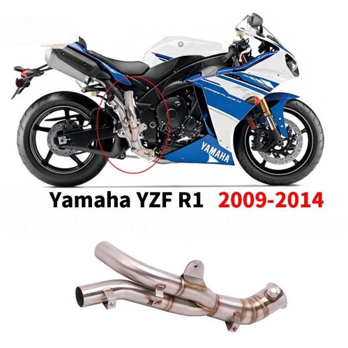 YAMAHA YZF R1 KATALİZÖR İPTAL BORU 2009 - 2014