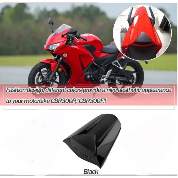 MONO KAPAK HONDA CBR 250 2014 - 2018 SIYAH