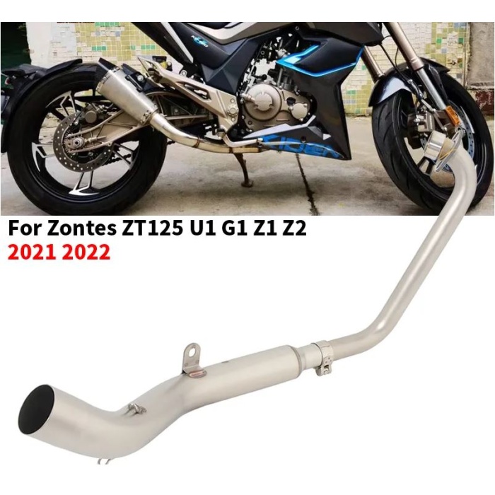 ZONTES ZT 125 HEADERS - PASLANMAZ ÇELİK - 2021 SONRASI