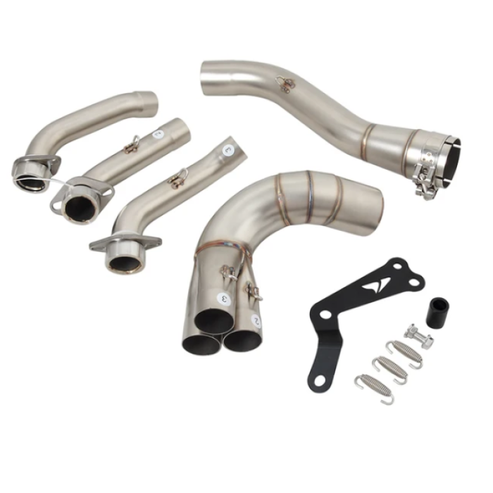 YAMAHA MT09 HEADERS 2020 MODEL VE SONRASI - ALT EGZOS