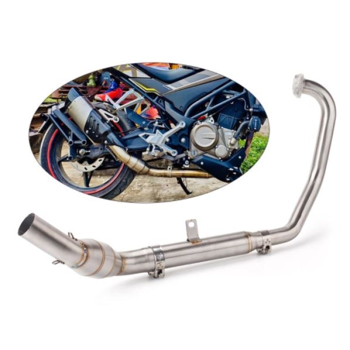 CFMOTO NK250 SR250 CLX250 BORU SETİ - HEADERS - UFAK KATALİZÖR