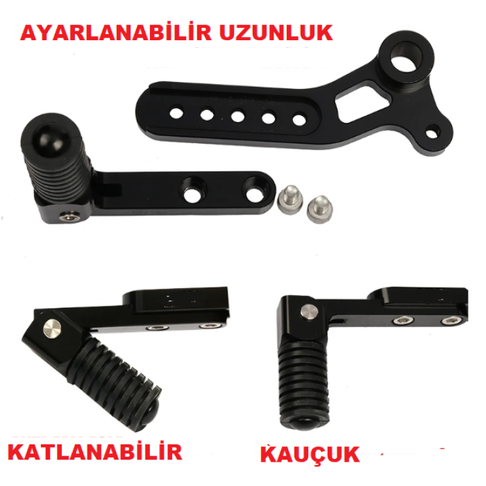 CFMOTO NK250 SR250 VITES AYAK - MAVİ - CNC