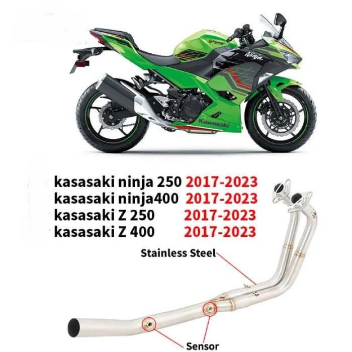 KAWASAKI NINJA 400 Z250 -  2017 - 2023 HEADERS