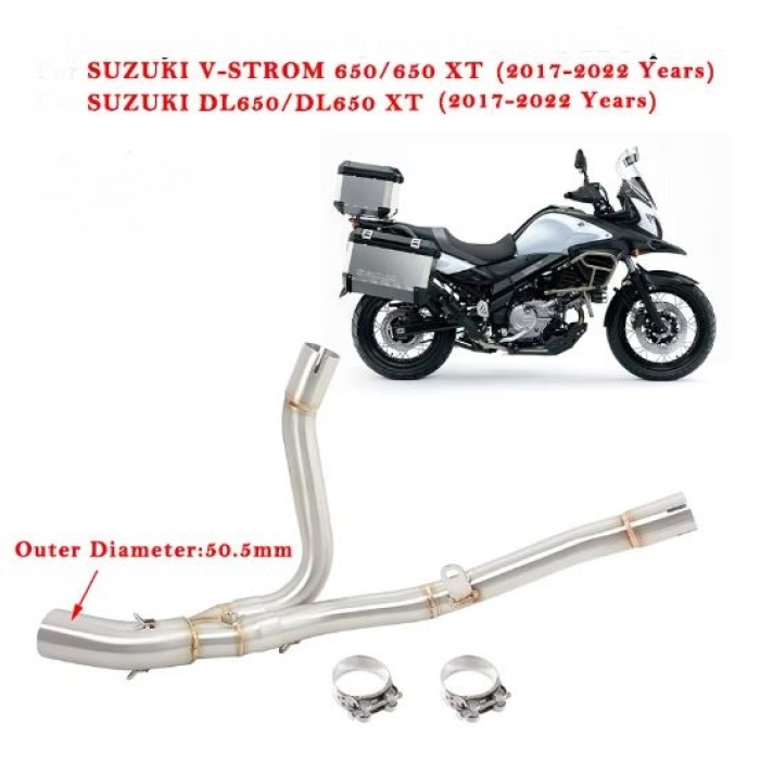 SUZUKI V-STORM  650  / XT - KATALIZOR IPTAL BORU SET  2017 - 2022