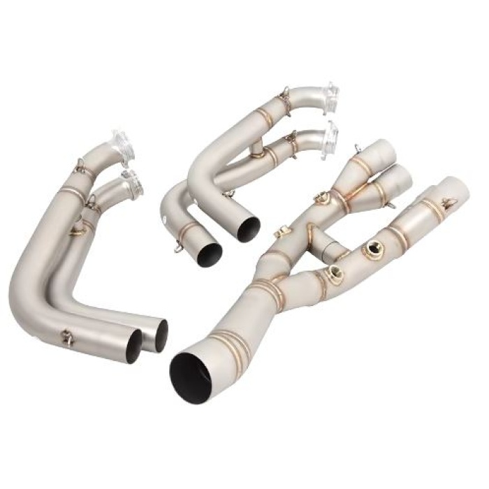 BMW S1000RR S1000R  2019 2023 HEADERS - GERÇEK TITANYUM