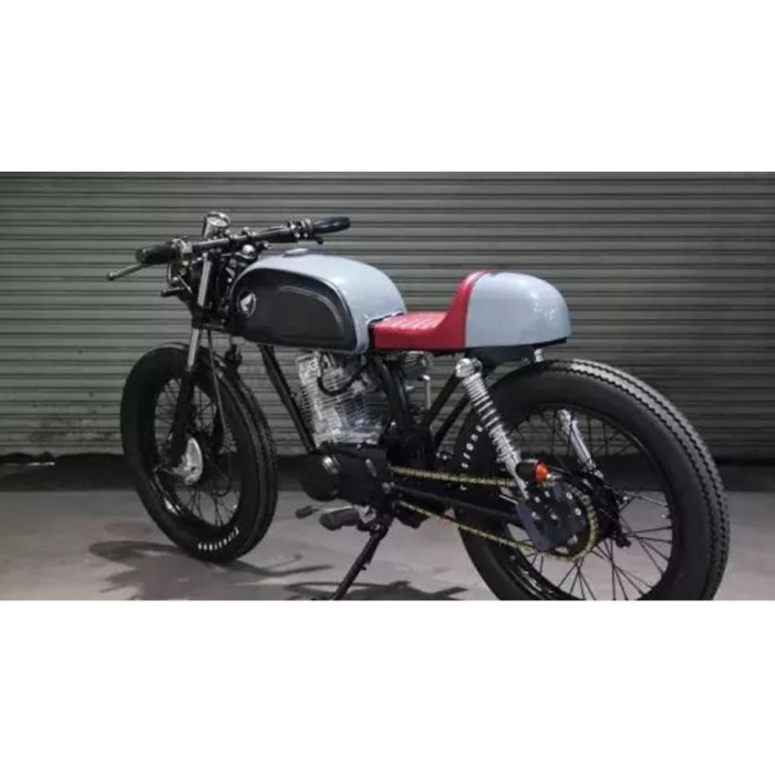 CHOPPER HARLEY CAFE RACER - DÜZ GIDON - 22MM -SİYAH