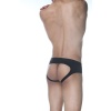 Siyah Jockstrap Erkek İç Giyim