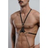 Erkek Omuz Harness - Seksi Erkek Deri Harness - Gay Harness İç Giyim - Brfm28