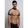 Kol - Boyun - Ve Omuz Detaylı Şık Erkek Harness, Erkek Partywear - Brfm90