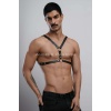 Erkek Deri Göğüs Harness, Erkek Fantazi Giyim, Clubwear, Partywear - Brfm44