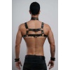 Gay Fantazi Giyim, Erkek Partywear, Tecnowear, Erkek Göğüs Harness- Brfm55