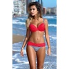 Angelsin Kırmızı Desenli Bikini Alt - Ms41871-1