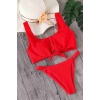Angelsin Kırmızı Bikini Alt Kırmızı-ms42139