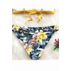 Angelsin Çiçekli Bikini Altı Çok Renkli - Ms41059-çok Renkli