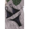 Angelsin Üçgen Bikini Altı Siyah - Ms41409-siyah