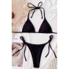 Angelsin Bağlamalı Bikini Altı Siyah - Ms41629-siyah