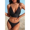 Angelsin Şık Bikini Altı Siyah Ms41848